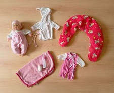 My Little Baby Annabell Spielzeug Set Puppe Kleidung Decke Flaschen Stillkissen