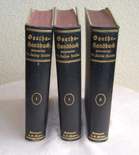 Goethe-Handbuch in drei