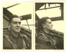 2x Orig. Foto Pilot in Junkers