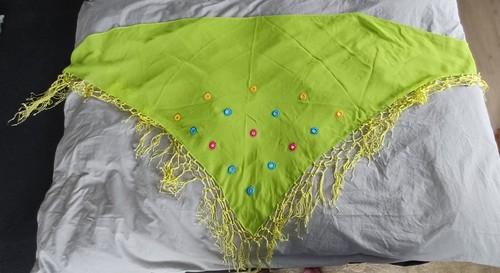 Dreieckstuch hüfttuch grün - dreieckstuch/hüfttuch,,