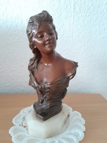 Bronze frauen büste - bronze, g