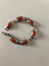 Korallen Armband  aus 925