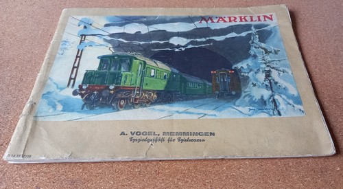 Alter märklin katalog - alter, märklin-katalog
