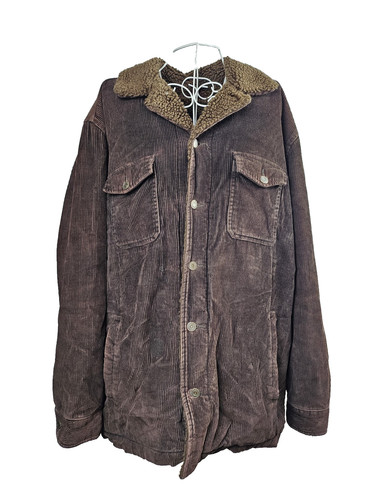 Cordjacke gefüttert