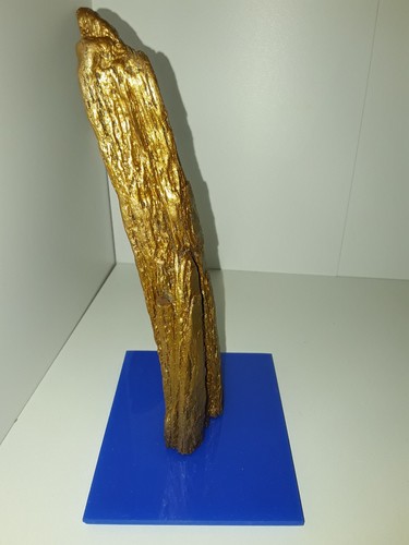 Ein treibholz mit gold - ein,