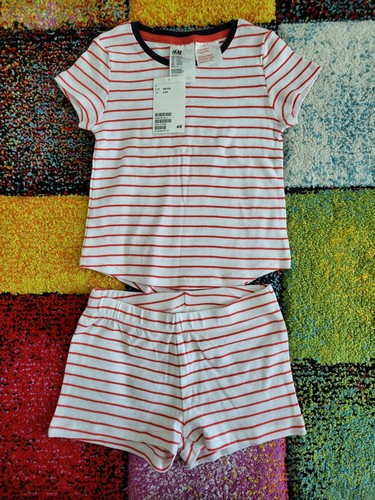 Zweiteiler pyjama set - h&m,