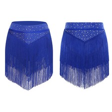 DE Frau Rock Latein Modern Tanz Wettbewerb Rock Ballett Jazz Show röckchen Hohe