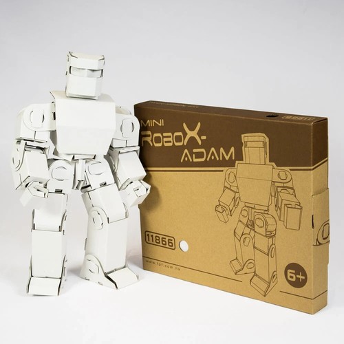 Karton diy automata roboter - karton,