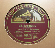 COMEDIAN HARMONISTS Die Dorfmusik / Jetzt trinken wir noch eins HMV EG2744 (264)