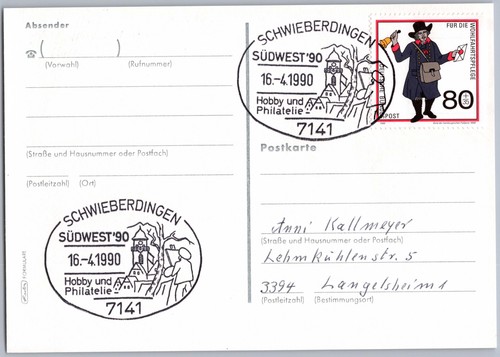 Sonderstempel schwieberdingen - sonderstempel,