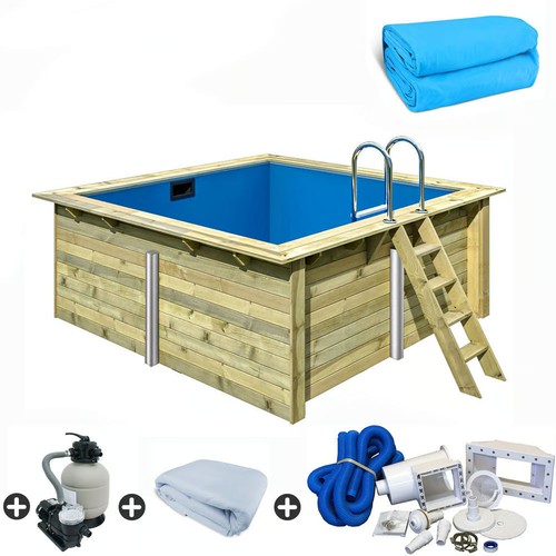 Massivholz pool 3 20 - 3,50, 3,20