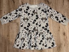 H&M Mädchen Mickey Maus Kleid  Gr.98/104