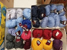 1250g / ca. 25x Anny Blatt Wolle No. 5 100% Wolle viele Farben