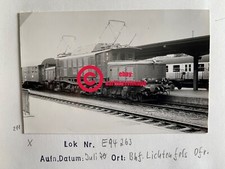 E-Lok E 94 263 im Bhf