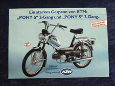 KTM Pony S 2Gang 3 Gang Prospekt