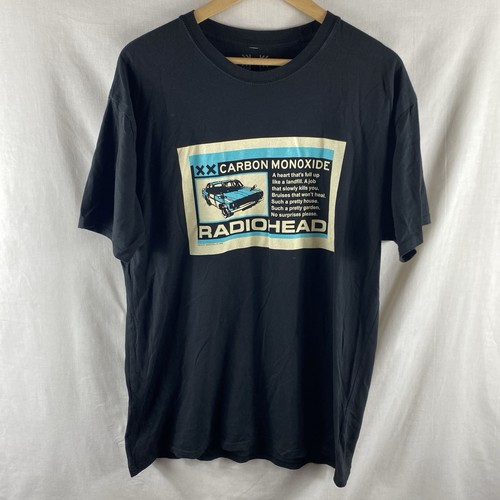 Radiohead carbon patch shirt - radiohead, t-shirt