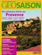 GEO Saison Provence - April
