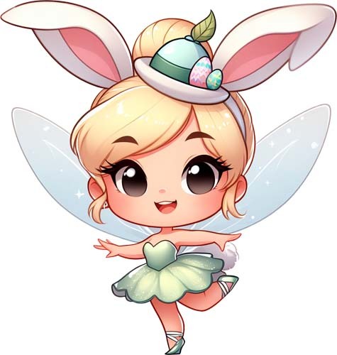 Bunte ostern tinkerbell - bunte,