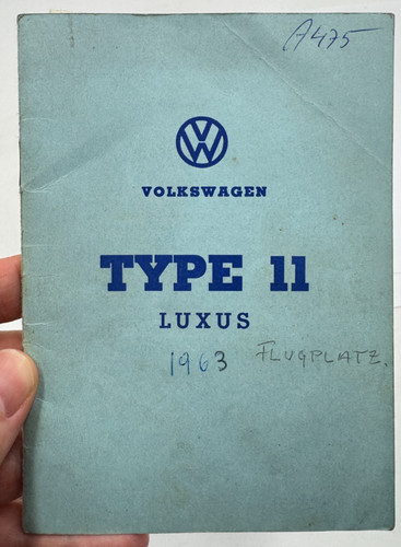 Original typenschein käfer - vw,