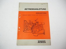 Volvo Penta TD TID 100 120 121 Dieselmotor Betriebsanleitung Wartung 1987