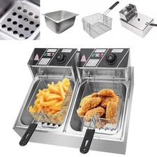 10L/20L Edelstahl Fritteuse