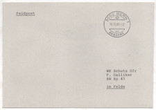 Schweiz 1989 Feldpost Bern Stempel; Switzerland army postal service