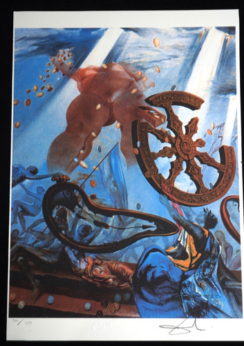 Salvador dali lithographie - salvador,