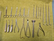 17x Dental Zahnarzt werkzeug Konvolut funktion ist nicht getestet 