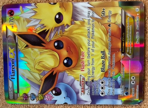 Pokémon flareon rc28 rc32 - pokémon, ex