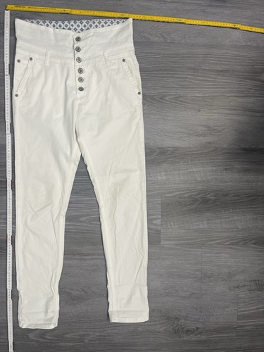 Please damenhose stoff weiß - please,