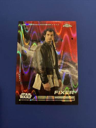 Star wars karte topps chrome - wars,