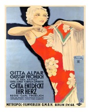 Vintage Art Deco Wandkunst