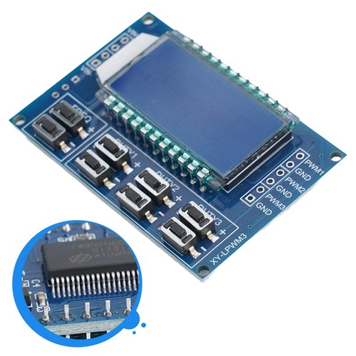Lcd rechteckwellengenerator - lcd,