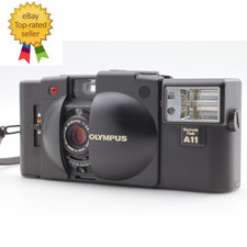 【FAST NEUWERTIG】 Olympus XA2 A11 analoge Kompaktkamera schwarz Point &...