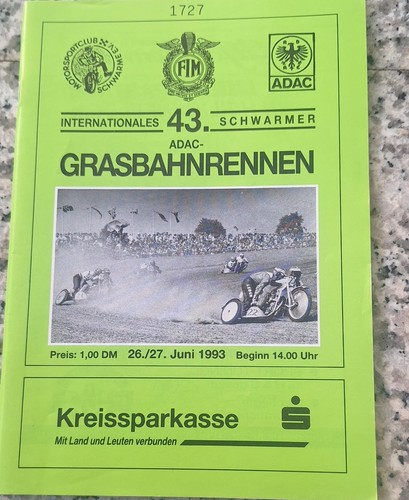 Programm speedway sandbahn - programm,