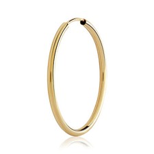 Paar Creolen 333 Gelbgold 8