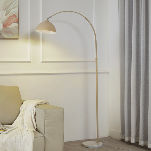 Lindby stehlampe tonka beige - lindby,