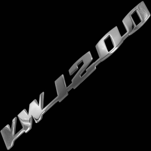 Edelstahl emblem passend für - edelstahl,