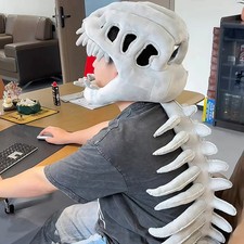 3D Dinosaurier Skelett Kostüm