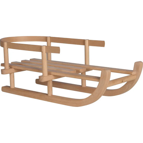 Puppen schlitten holz länge - puppen-schlitten,