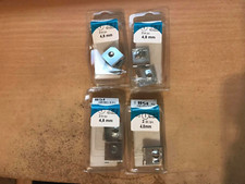 8 Stück Blechmuttern 4,8 mm eisen verzinkt OVP !
