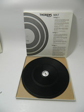Vintage Thorens Gummiplatte Gummimatte Gummi Matte Auflage Rubber Mat