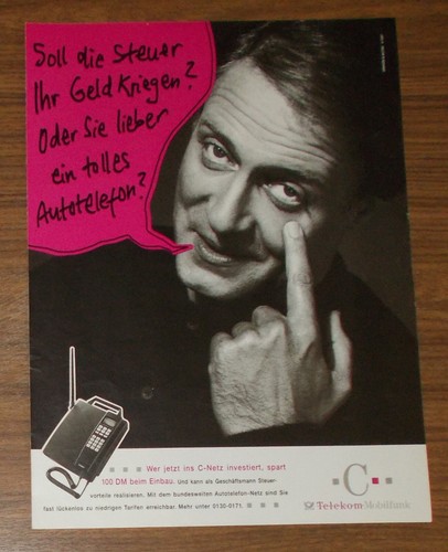 Seltene werbung telekom tel - seltene,