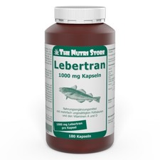 Lebertran 1000 mg Kapseln 180