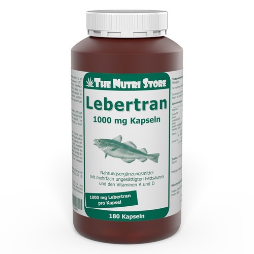 Lebertran 1000 kapseln 180 - kapseln,
