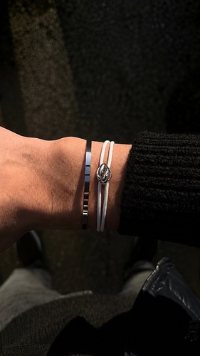 Trinity kordelarmband weiß - kordelarmband,