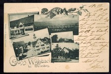 AK Gruß aus Willsbach Weinsberg Heilbronn mit Gasthaus zur Linde um 1900