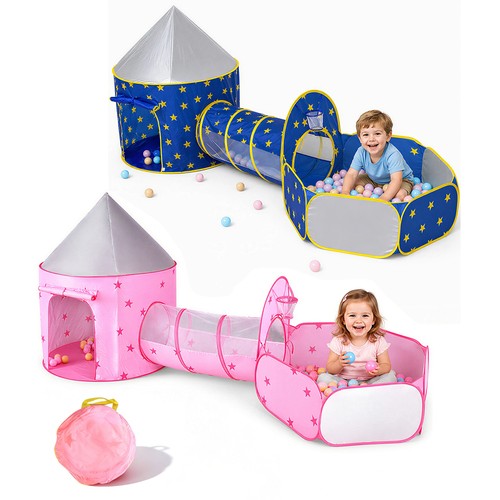 Kinderzelt spielzelt - 3-in-1,