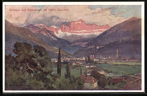 Künstler edward harrison - künstler-ak,
