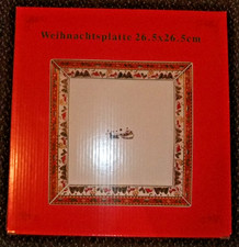 Weihnachtsteller viereckig